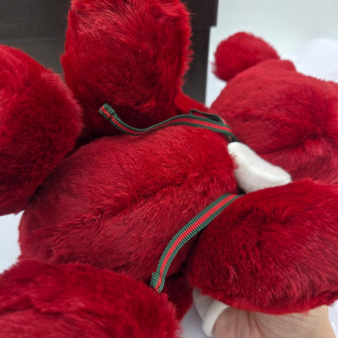 【希少】 GUCCI グッチ テディベア ファー ぬいぐるみ クマ くま