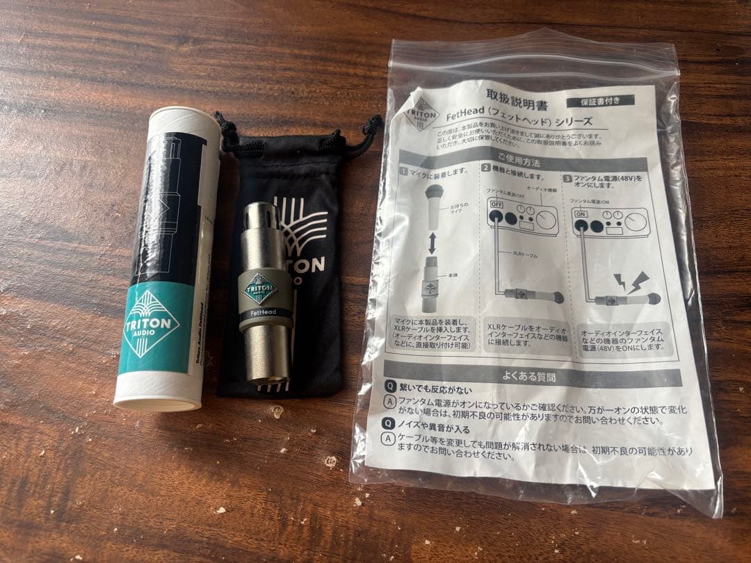 配信機器・PA機器・レコーディング機器 TRITON AUDIO FetHead