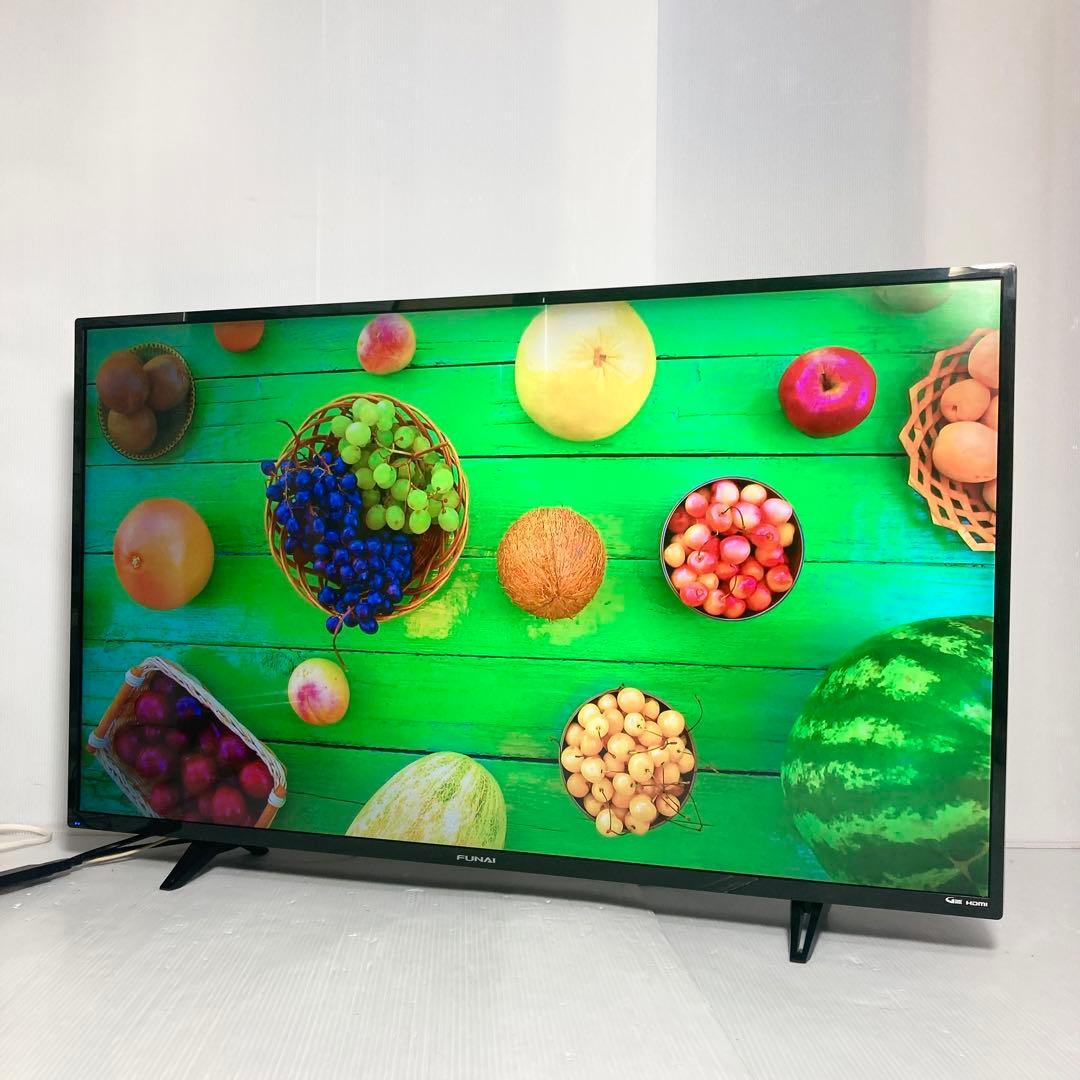 極美品 フナイ 43インチ 4K液晶テレビ FL-43U3020 2020年製