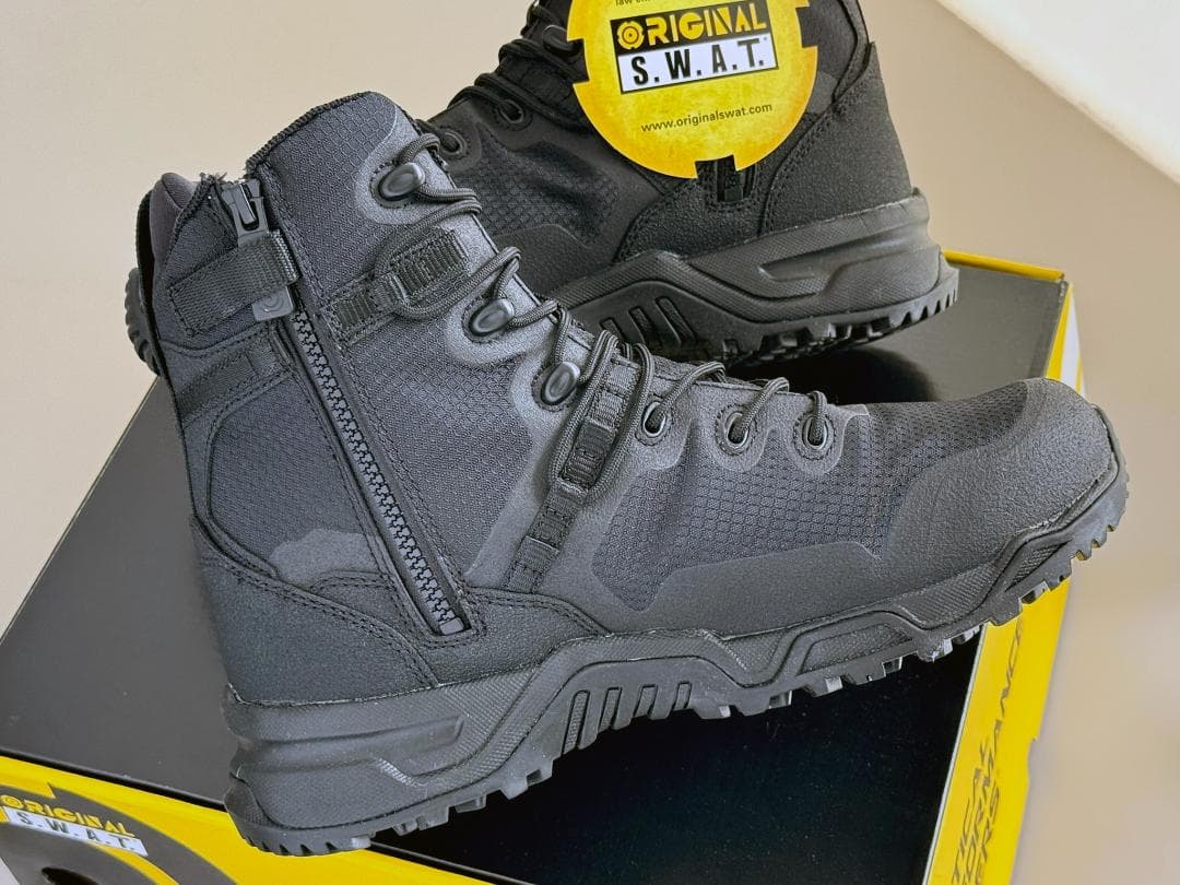 オリジナルスワットAlphaFury 8\"サイドジップSafety 27.5cm