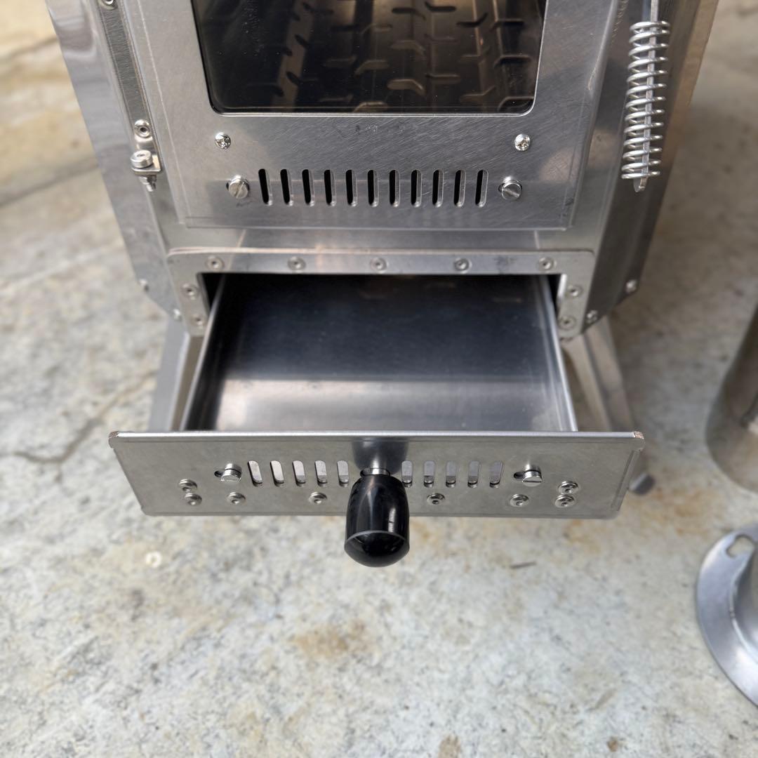 薪ストーブ サウナストーブ　テントストーブ　ガラス付き