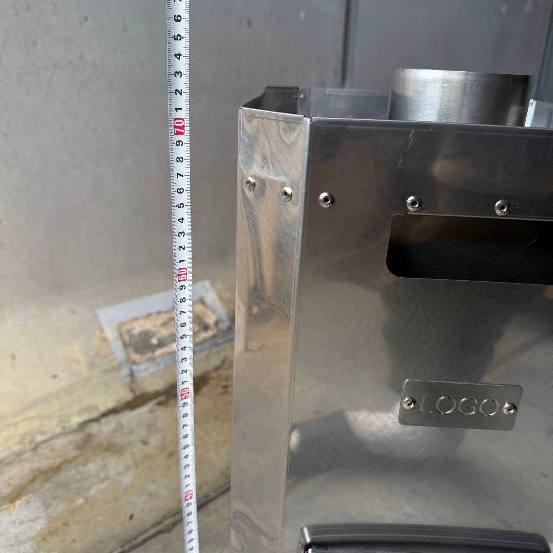 薪ストーブ サウナストーブ　テントストーブ　ガラス付き