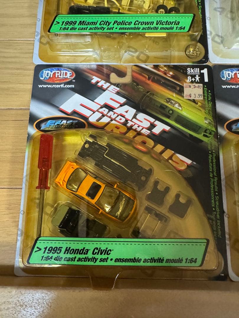 JOY RIDE レーシングチャンピオン　ワイルドスピード　ミニカー