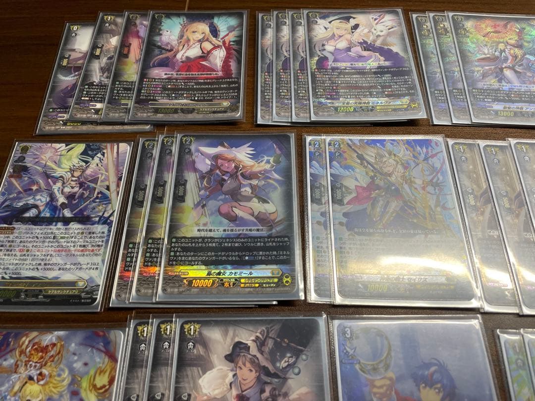 ヴァンガード　ミネルヴァ　デッキ　スリーブ付き