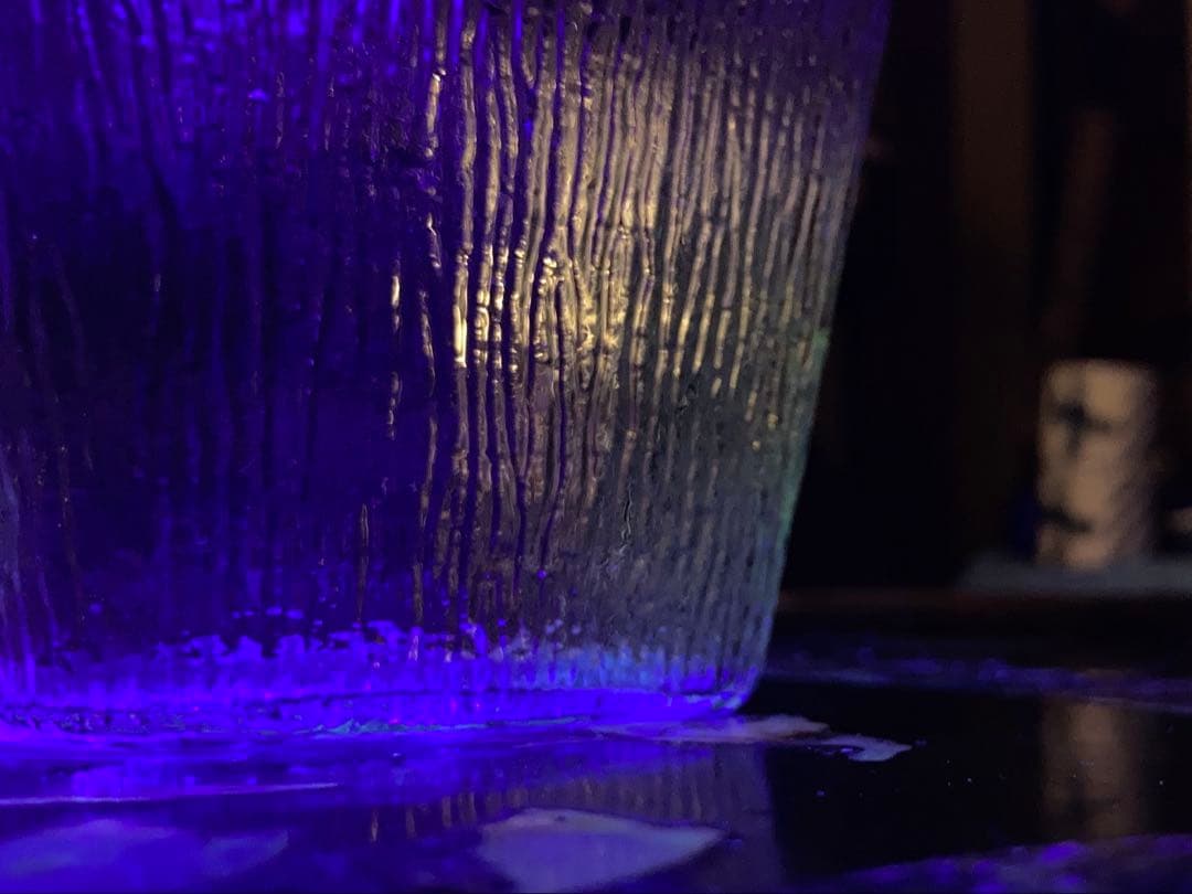 古道具　ウランガラス　ディキャンタグラス　昭和初期