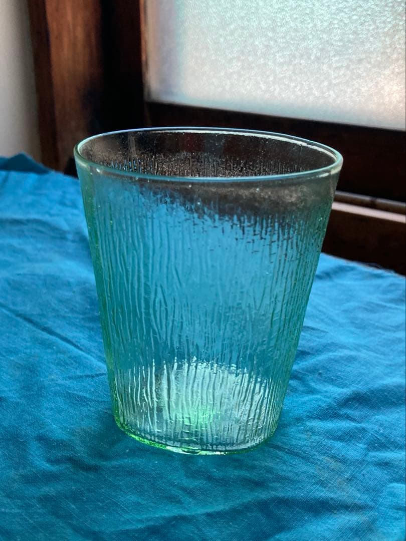 古道具　ウランガラス　ディキャンタグラス　昭和初期