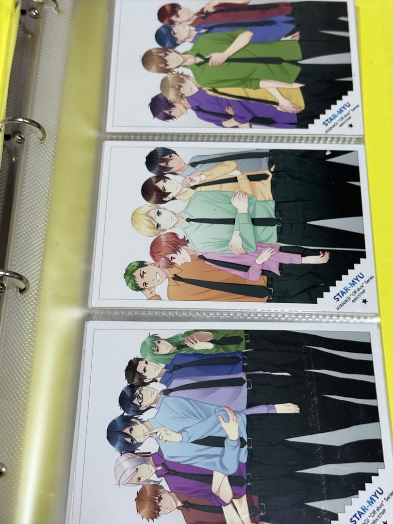 アニメイトガールズフェスティバル スタミュ 2016 ブロマイド バインダー付き