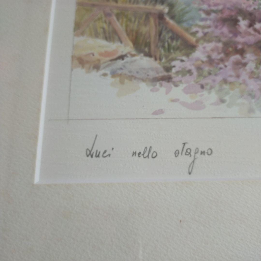 M. Marten, Lights in the Pond　公園　風景画