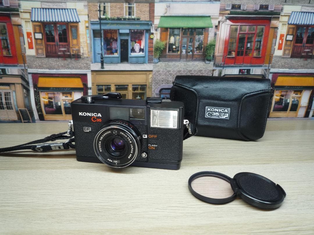 ☆美品です☆ Konica コニカ C35 EF　（№83）