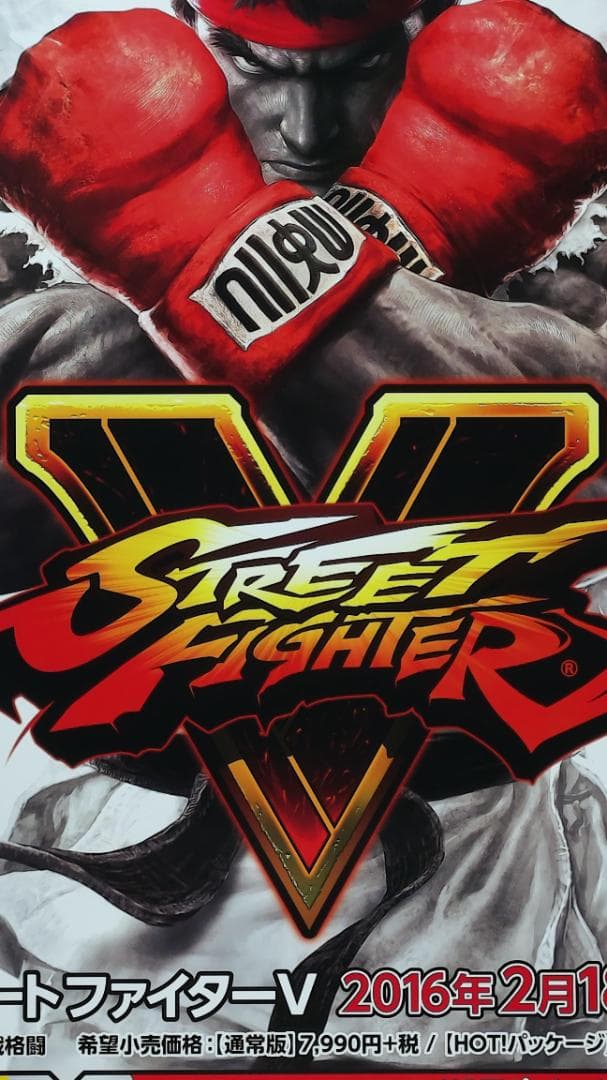 ストリートファイター　B2 ポスター