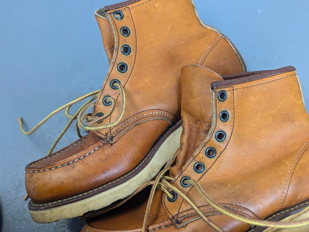 レッドウィング 875 サイド羽根タグ 7.5E RED WING