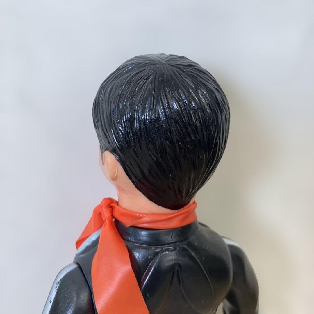 L*H様 希少レア 旧バンダイ 仮面ライダー 2号 ソフビ フィギュア 当時物