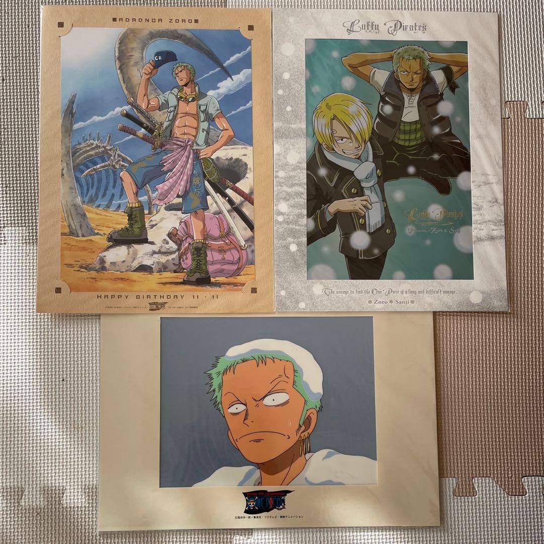 ワンピース　ポートレート　ゾロ　サンジ