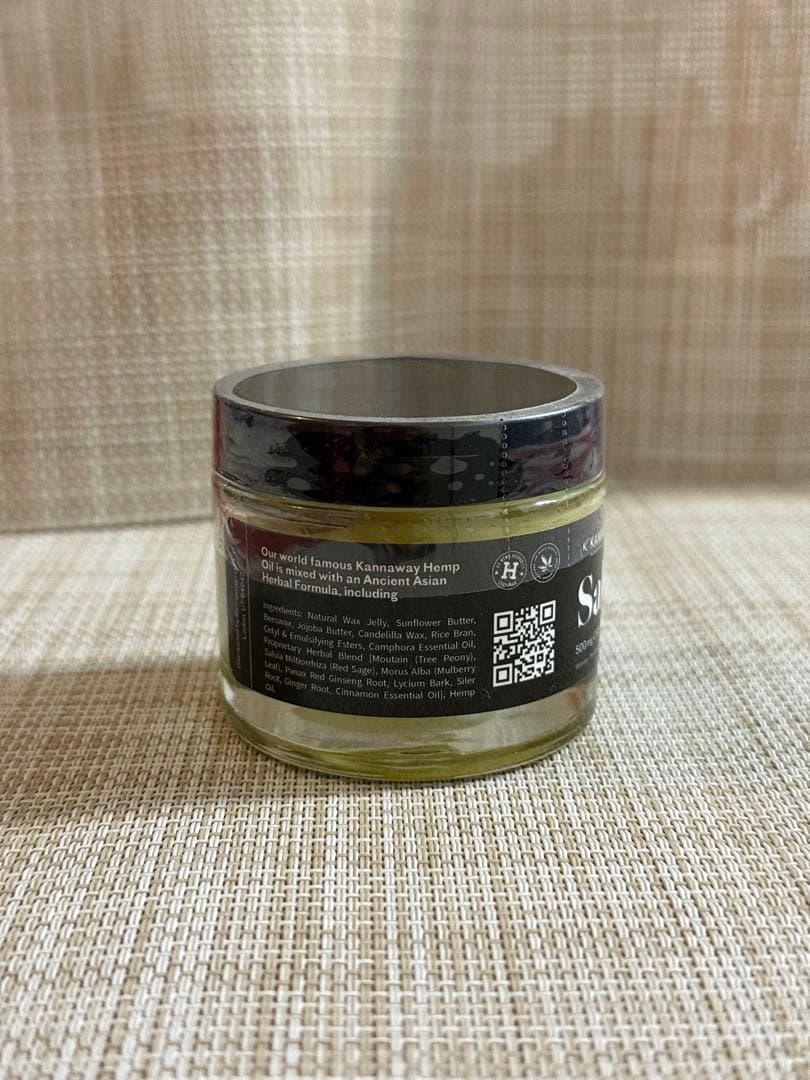 CBDオイル入りボディクリーム　Salve 500mg