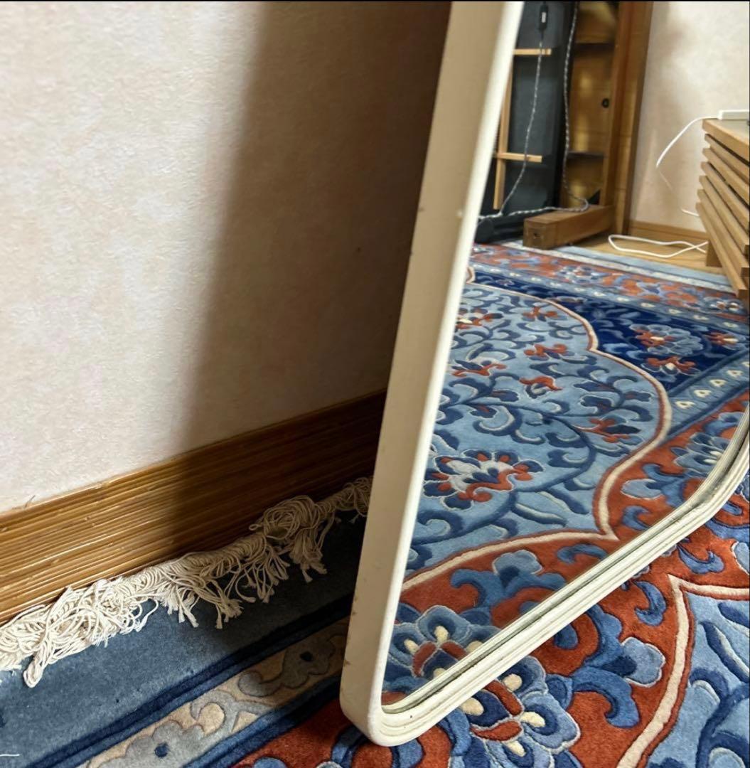 店舗什器アンティーク　mirror 美容院　鏡