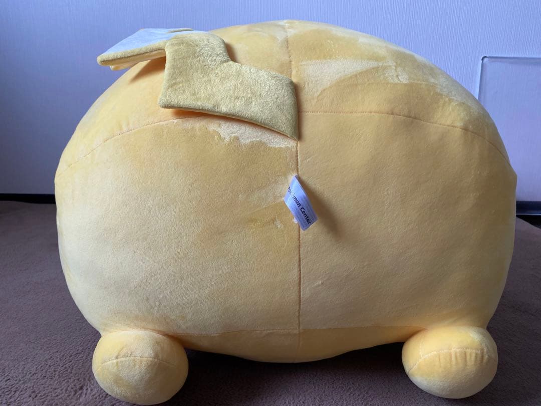 超キョダイピカチュウぬいぐるみ　キョダイマックスのすがた