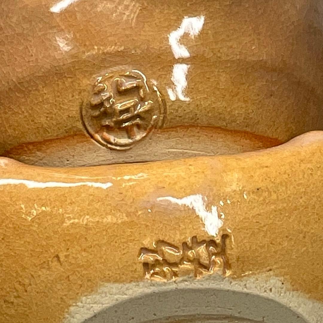 名工　十四代　坂倉新兵衛　萩焼煎茶器セット　共箱　東な7-0810①