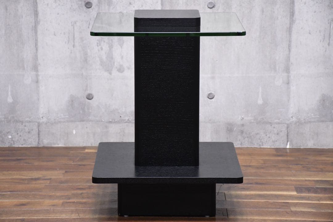 EDK74 アルモニア Karen コーヒーテーブル ガラス サイドテーブル