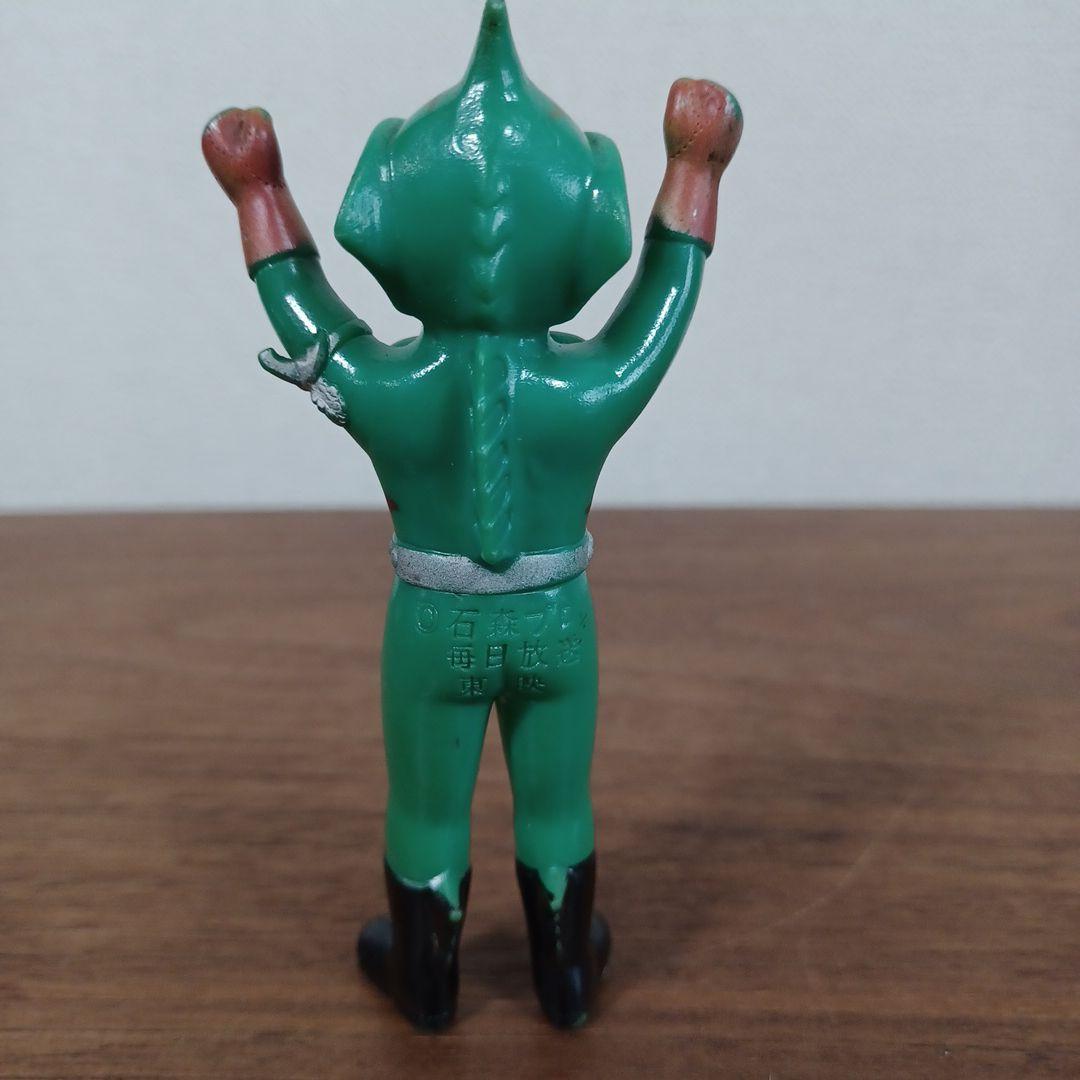 当時もの　ポピー製　仮面ライダー５種　希少ソフビペンダントトップ （チェーン無）