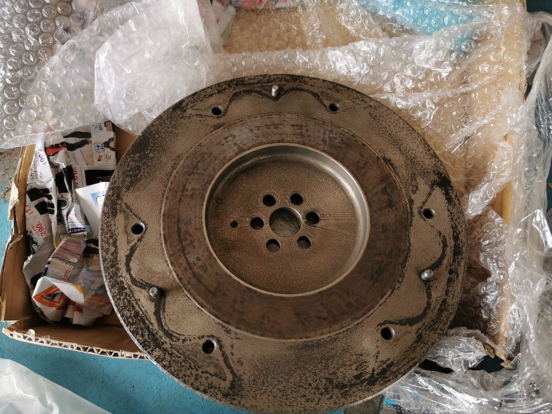 サニトラ（B122） フライホイール、リングギヤ、バックプレート