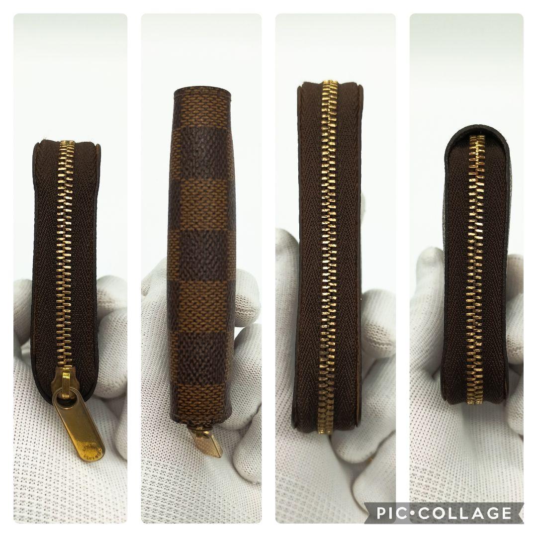 【美品S】ルイヴィトン　ジッピーパース　ダミエ　コンパクト財布