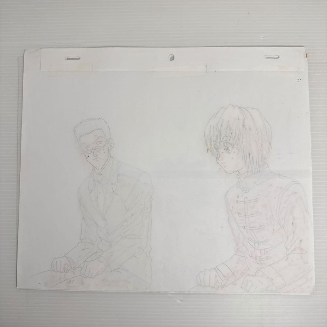 レア！ハンターハンター ゴン レオリオ クラピカ セル画 2枚セット