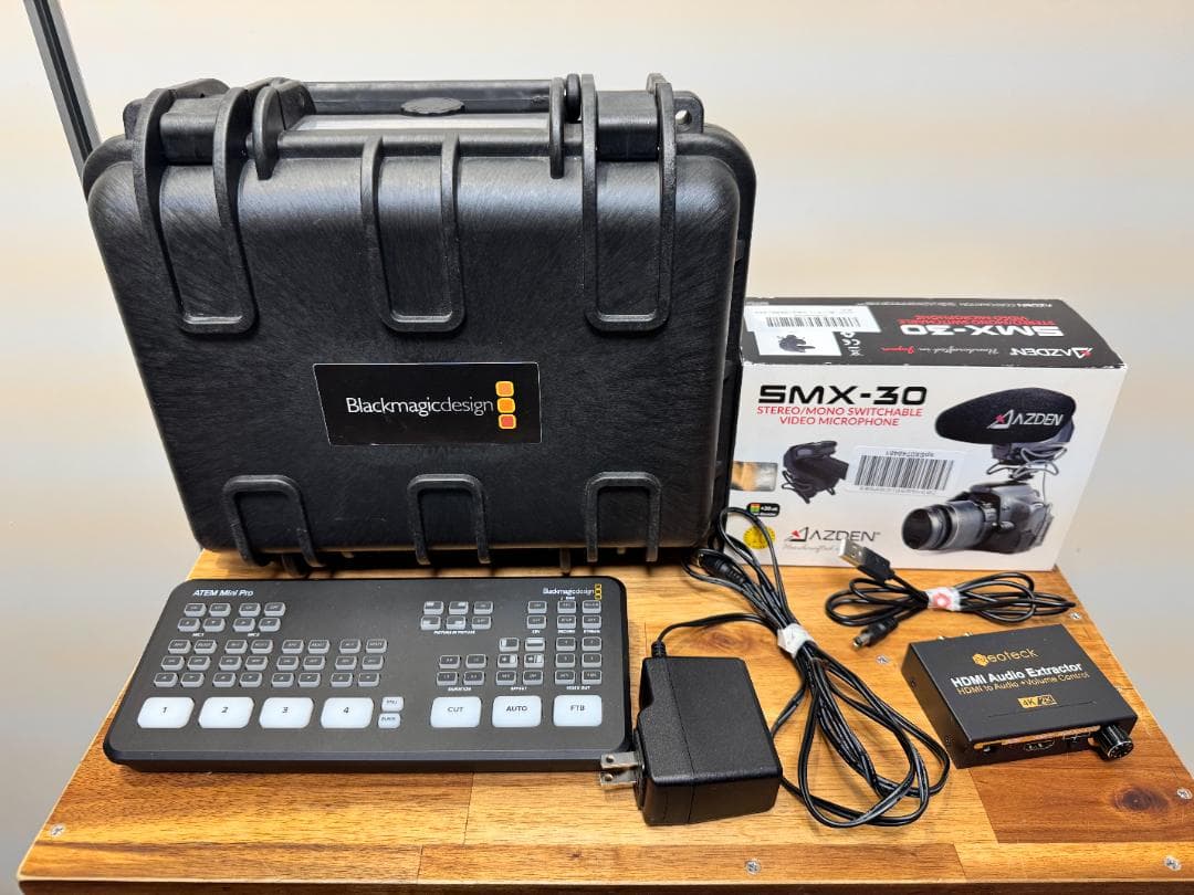 その他 ATEM Mini Pro & Audio Extractor + SMX-30