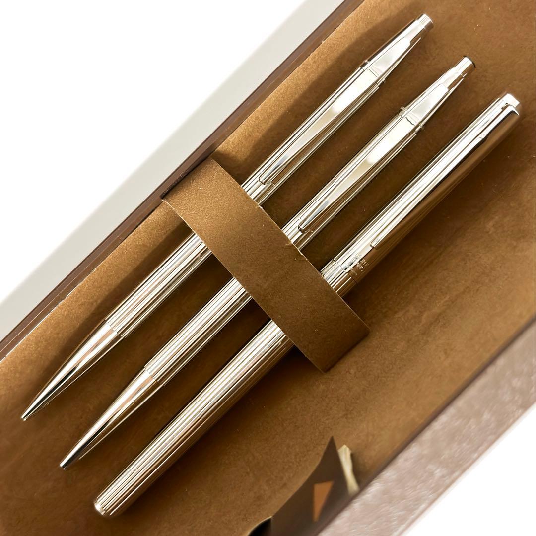 【未使用★稀少品】 montblanc ノブレス プラチナ 万年筆・ペン セット