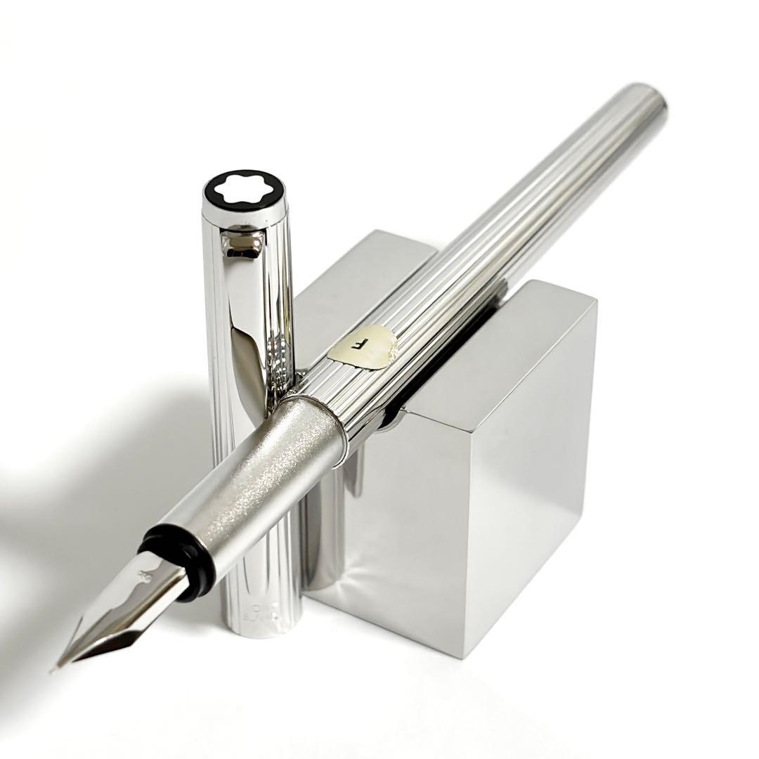 【未使用★稀少品】 montblanc ノブレス プラチナ 万年筆・ペン セット