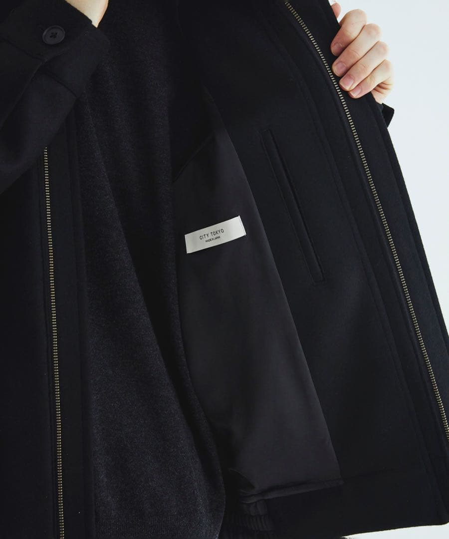 ✨完売品&未使用✨ プレミアムメルトンフライトジャケット　city tokyo