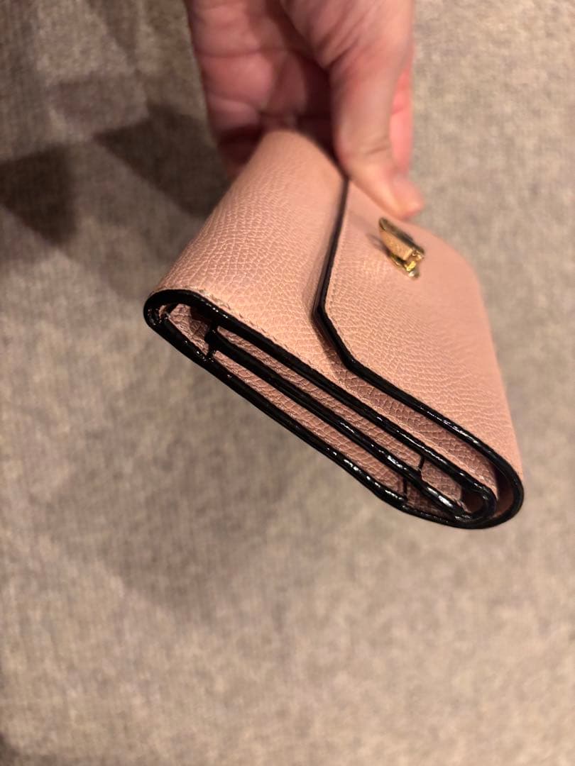 【専用】Valextra シティウォレット ペオニア 三つ折り財布