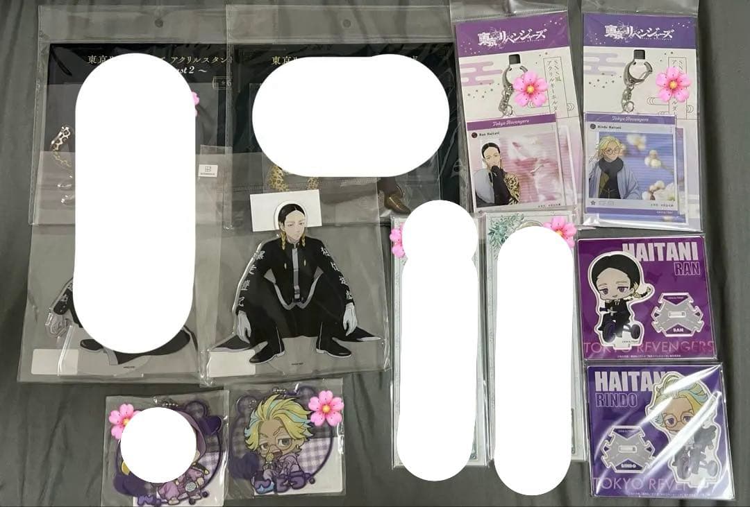 東京リベンジャーズ 灰谷蘭 灰谷竜胆 まとめ売り 缶バッジ バラ売り可能