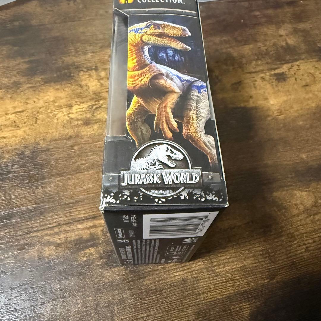 美品 折れ無ハモンドコレクション ヴェロキラプトル ブルー ジュラシックワールド
