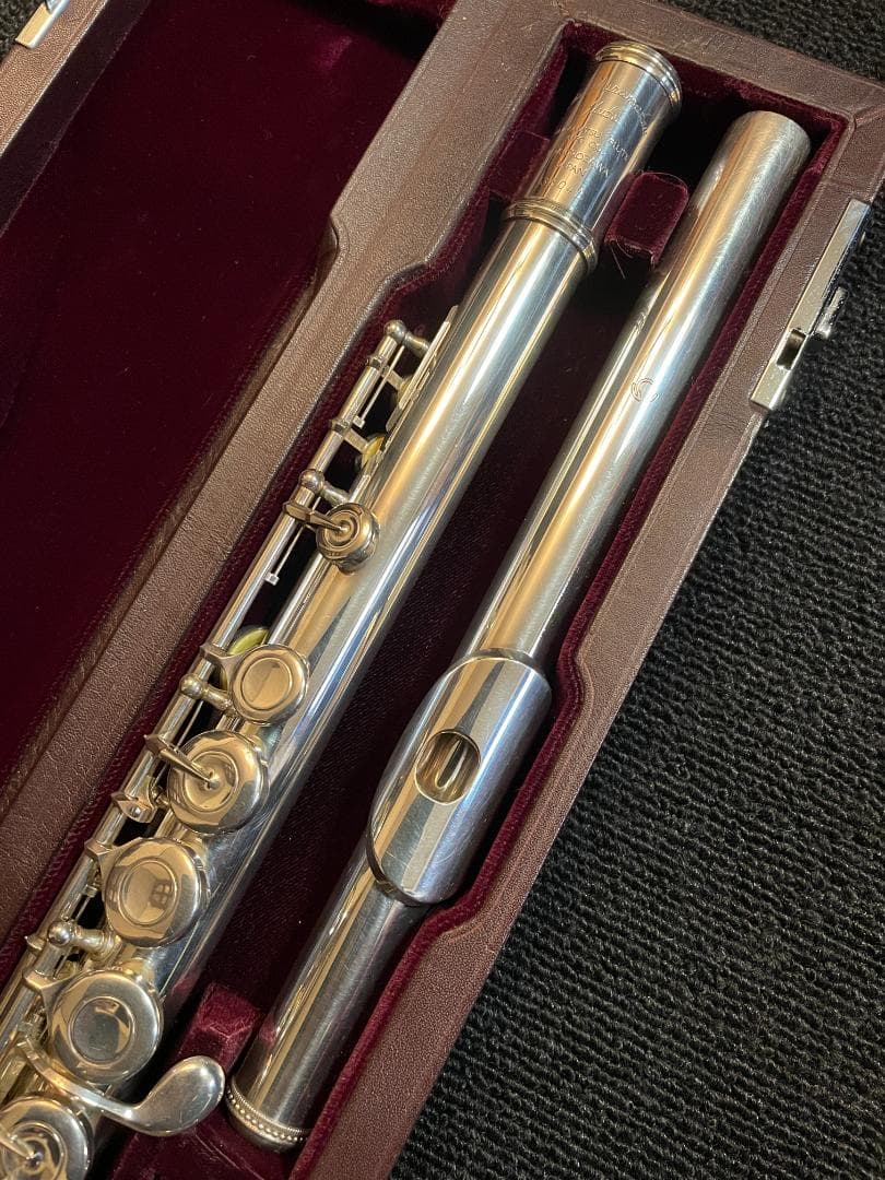 フルート　ムラマツ　総銀製　AD　Eメカ　80万　FLUTE　MURAMATSU