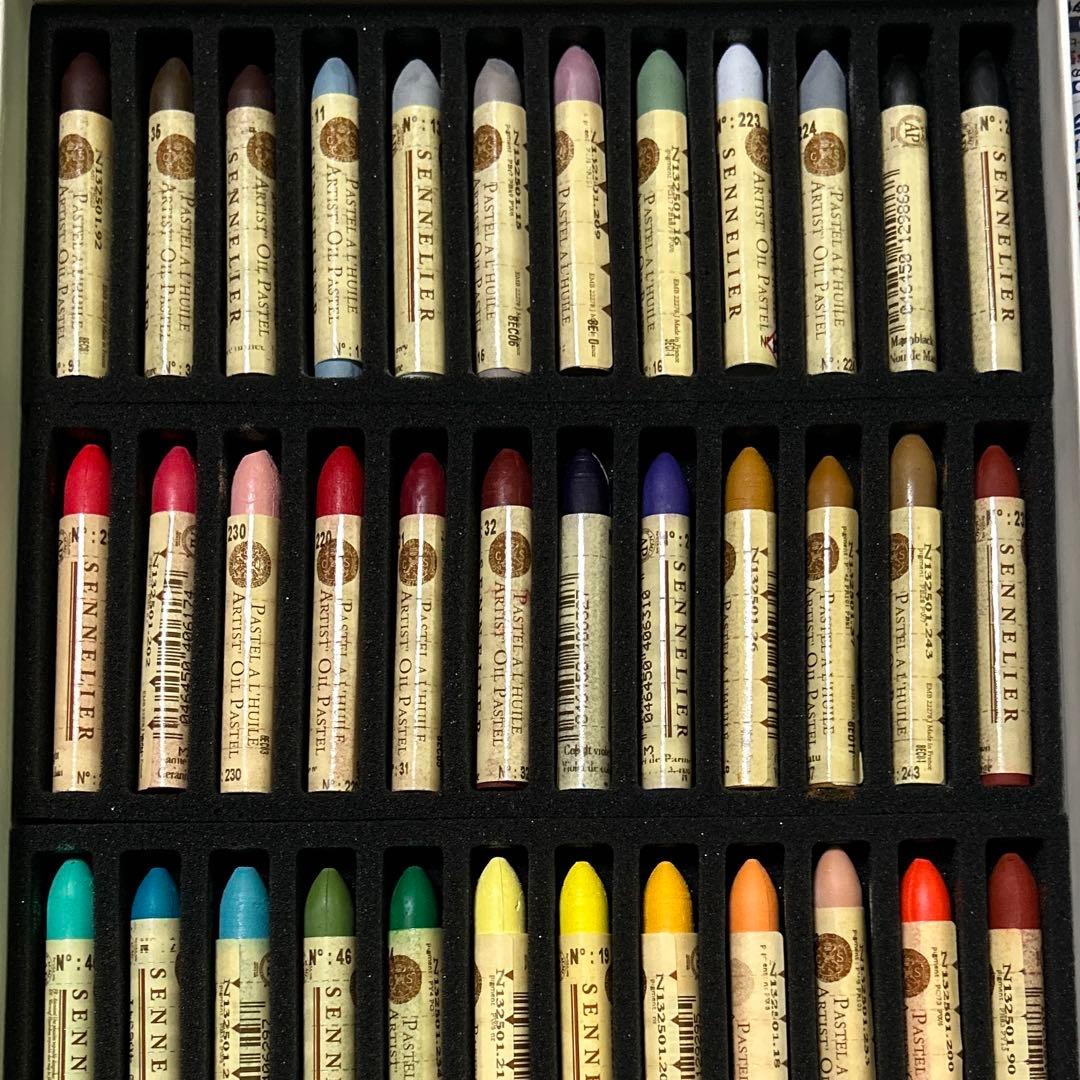 Sennelier セヌリエ　油性パステル 48色セット