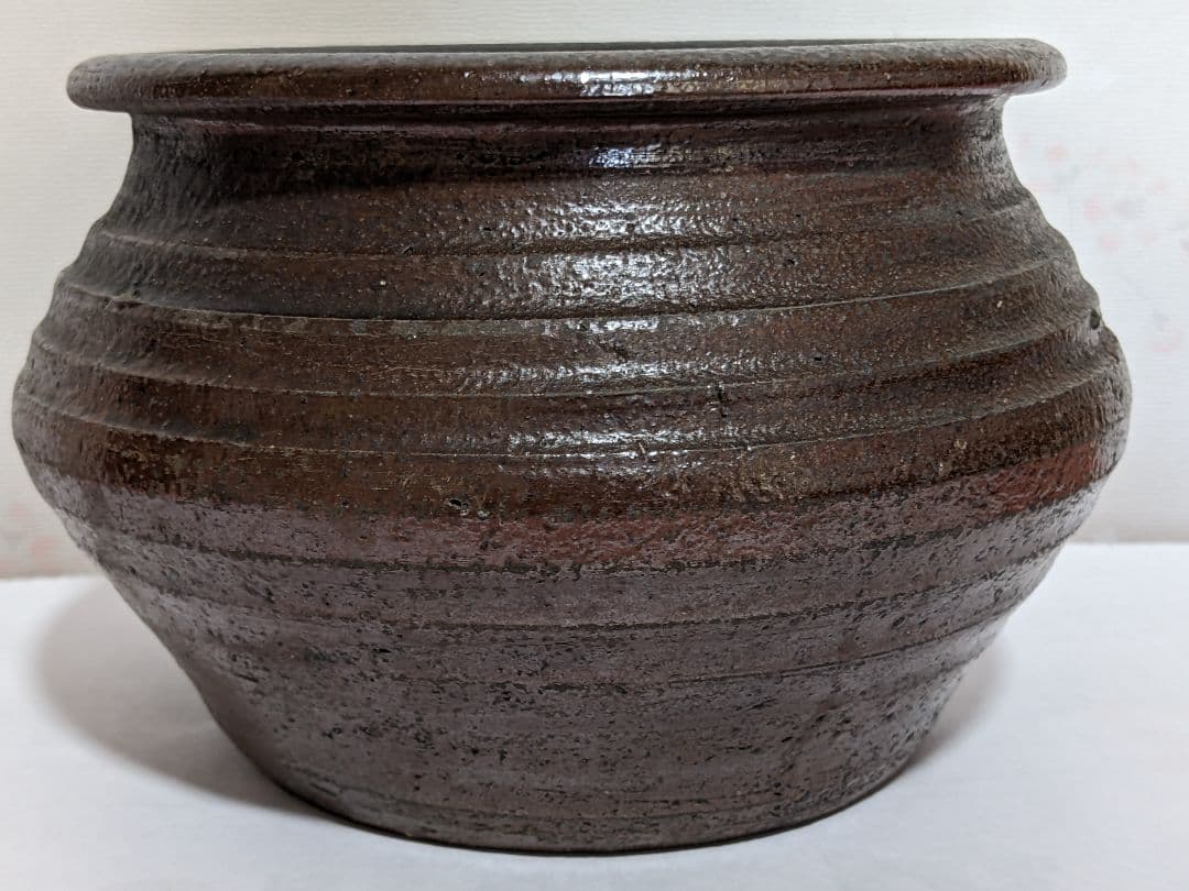 ♦江戸時代 香炉 建水 梅花皮 茶道具 アンティーク骨董品 コレクション