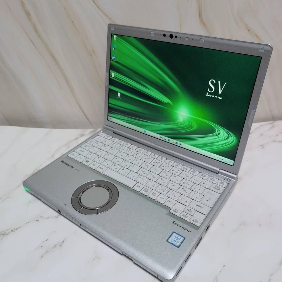 起動◎パナソニック ノートPC SV8 Win11 i5第8 DVD SSD