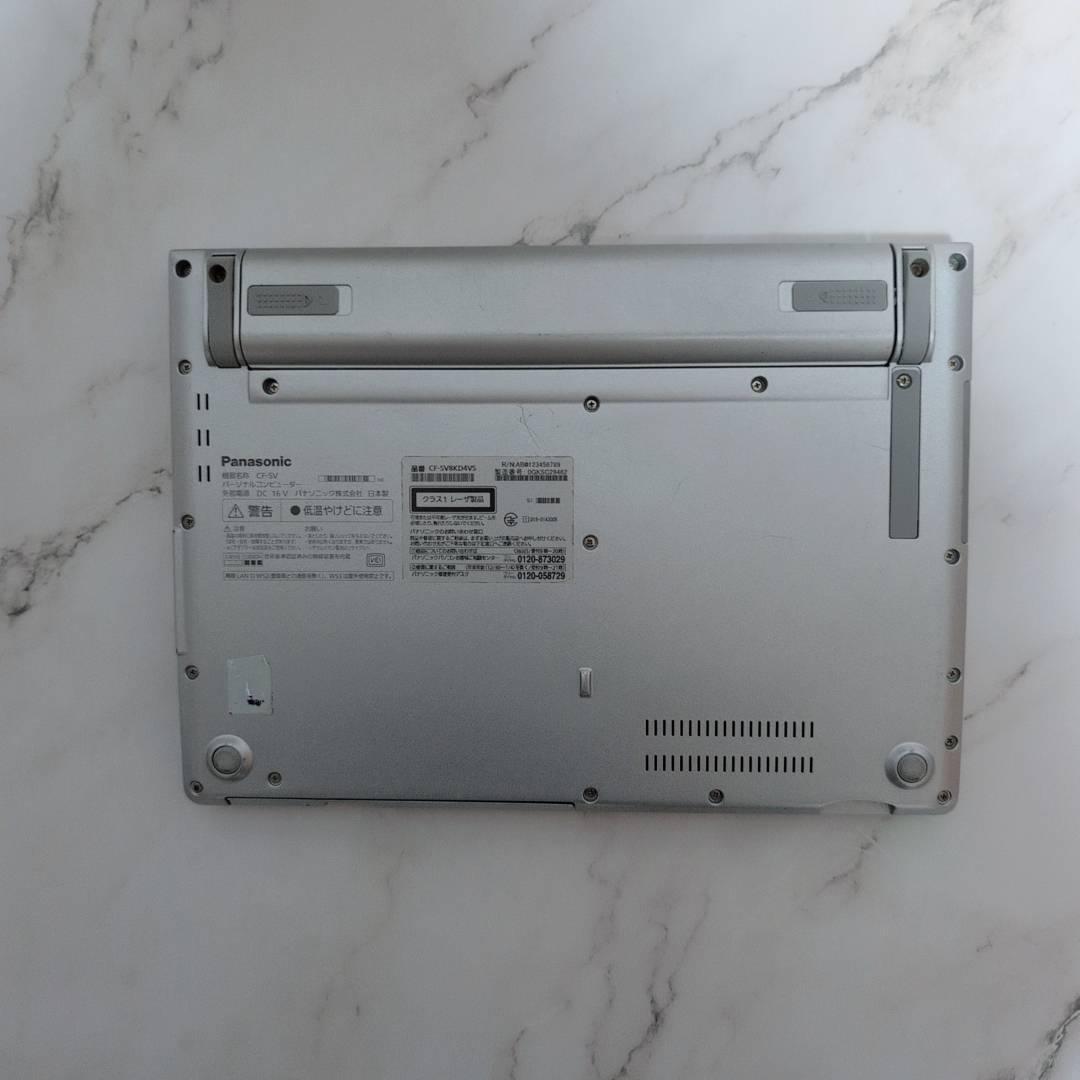 起動◎パナソニック ノートPC SV8 Win11 i5第8 DVD SSD
