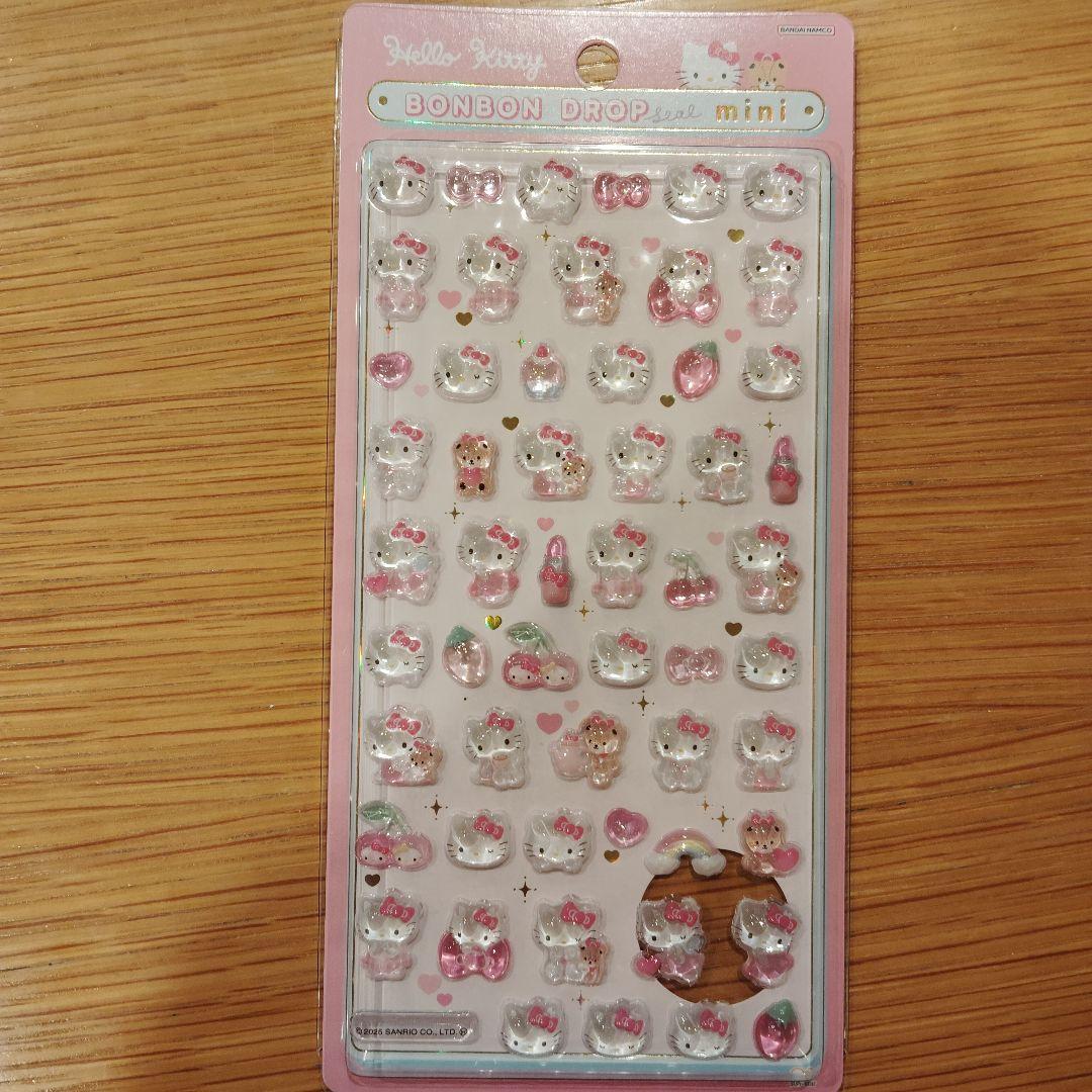 【正規品】ボンボンドロップシール ミニ サンリオ 8種 コンプリートセット