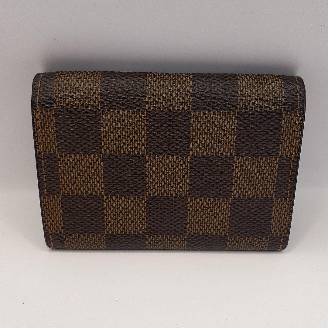 バズ様☆ルイヴィトン ケース ダミエ ポルトモネ プラ