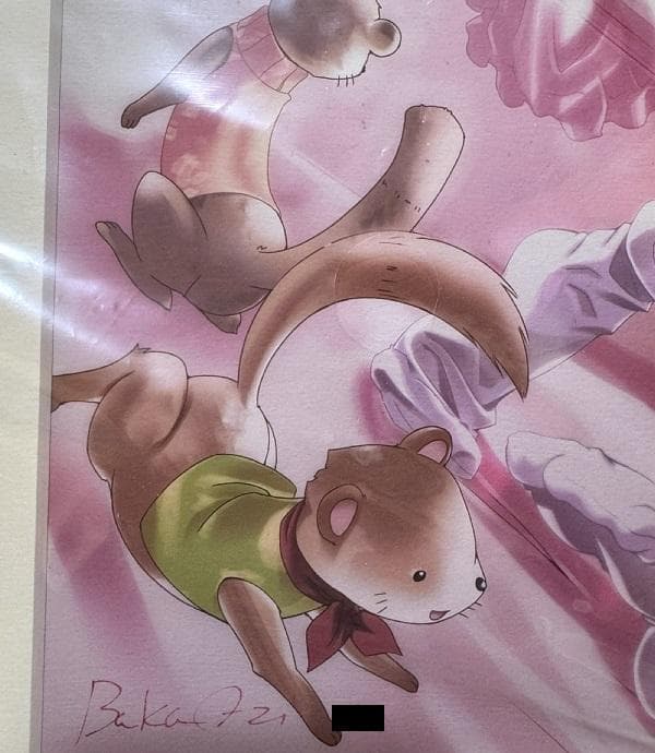 数量限定 君が望む永遠 バカ王子ペルシャ 直筆サイン入り ミストグラフ 複製原画