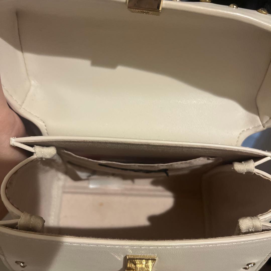 CELFORD セルフォード ビジュースタッズポシェット アイボリー