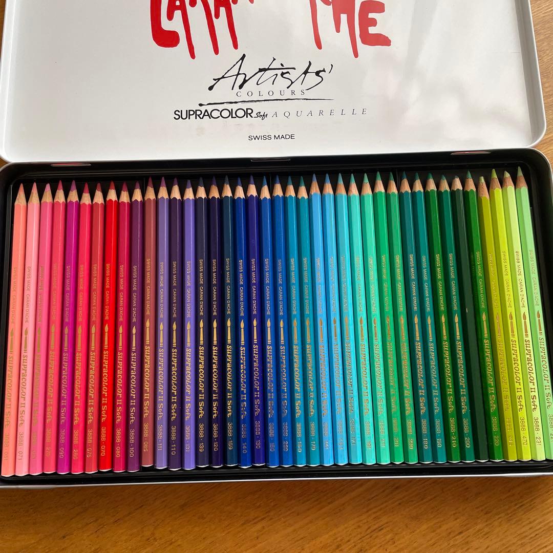 SALE★カランダッシュスプラカラーソフト色鉛筆80色DERWENT鉛筆12本