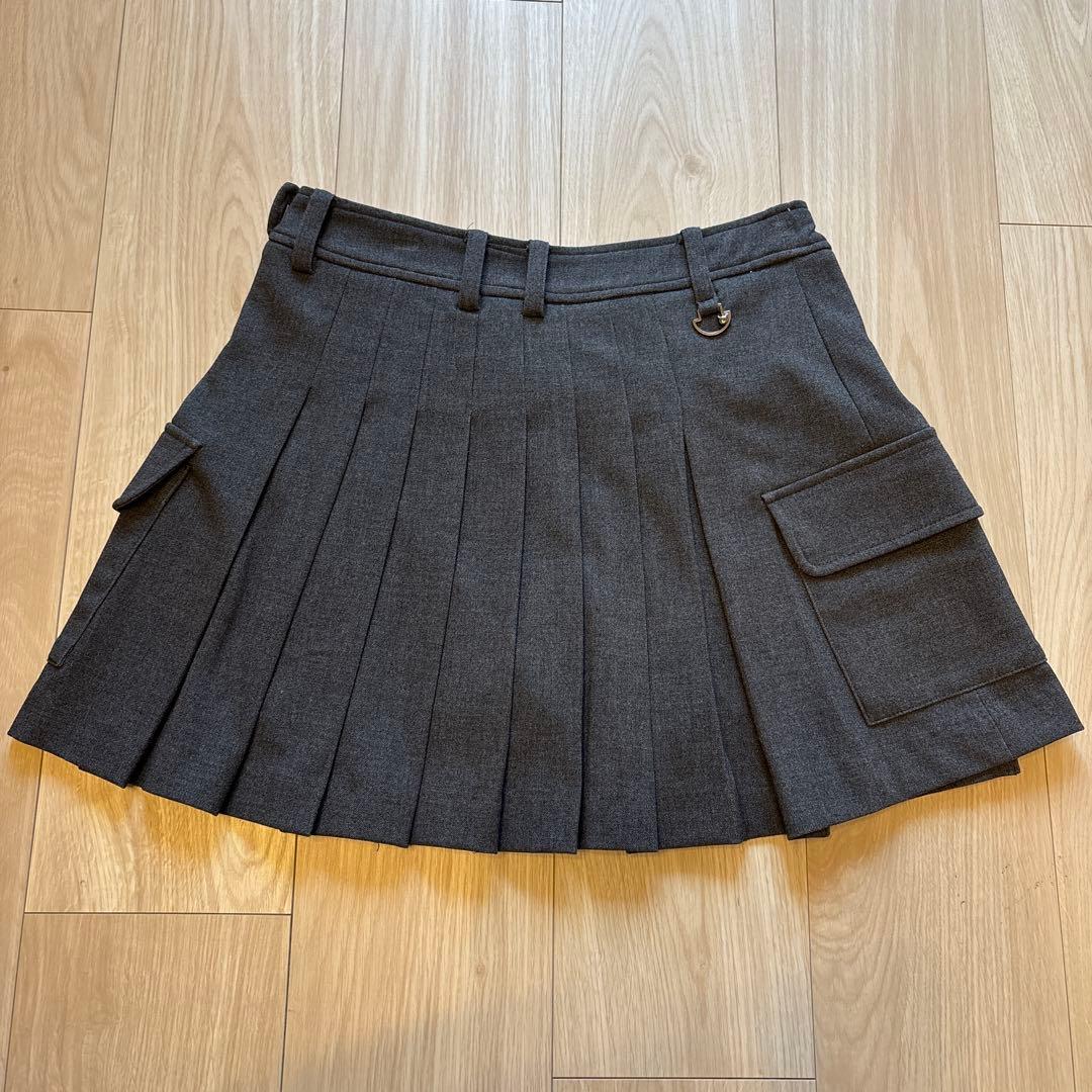 WAAC プリーツスカート　グレー　2サイズ