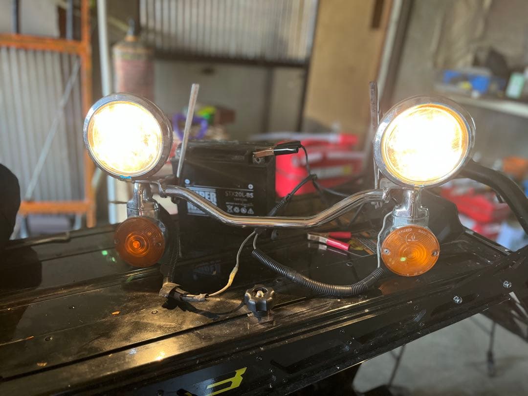 ハーレーエボ 純正パッシングライト 92FLSTC