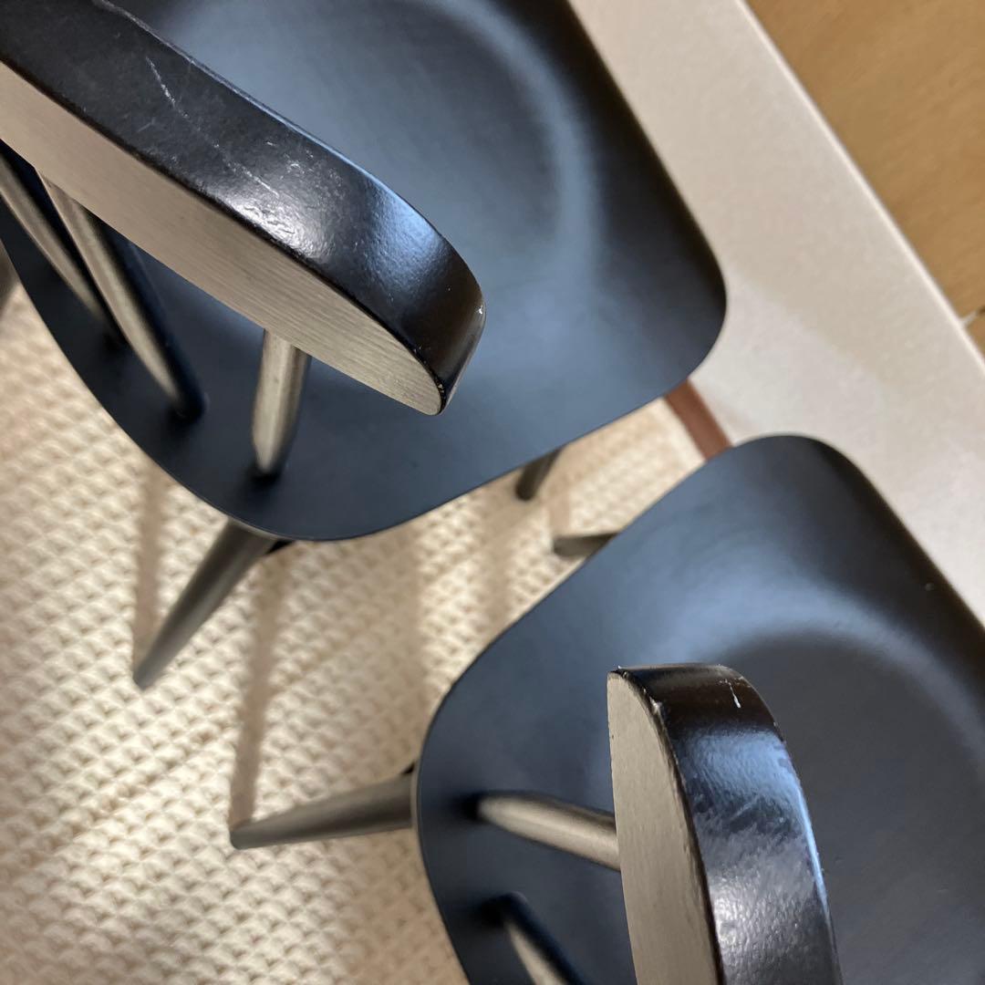 TON トーネット ウィンザーチェア 黒　ブラック　2脚セット①