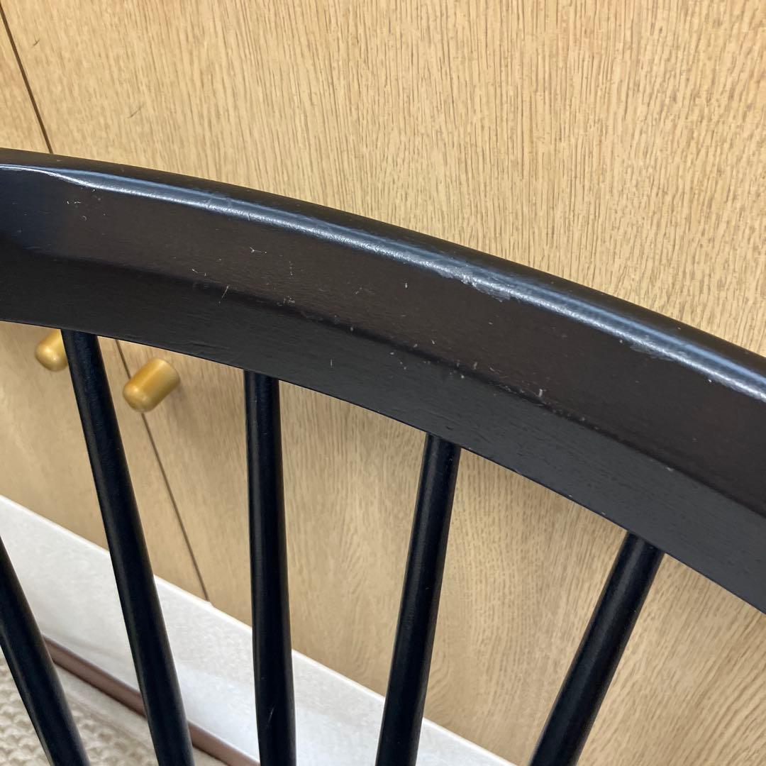 TON トーネット ウィンザーチェア 黒　ブラック　2脚セット①