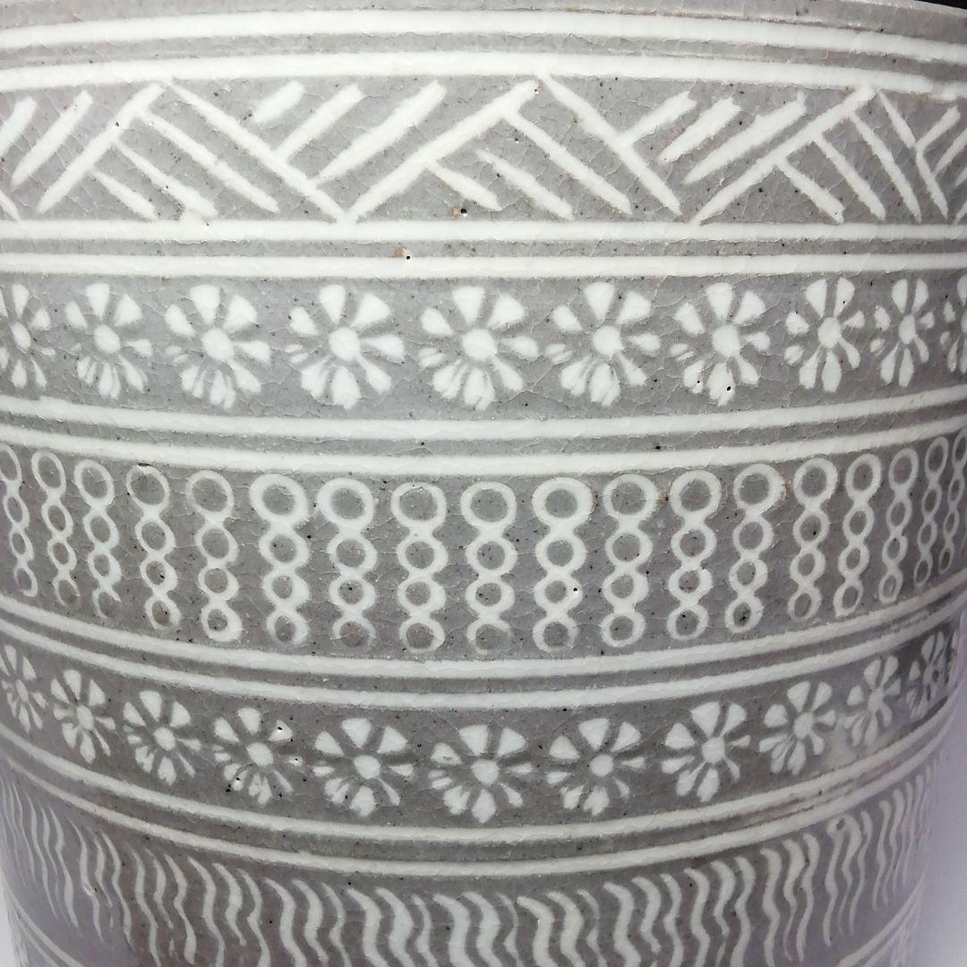 Ｓ６４０　水指　『三島』『一重口』『山本太仙作』　共箱　茶道具