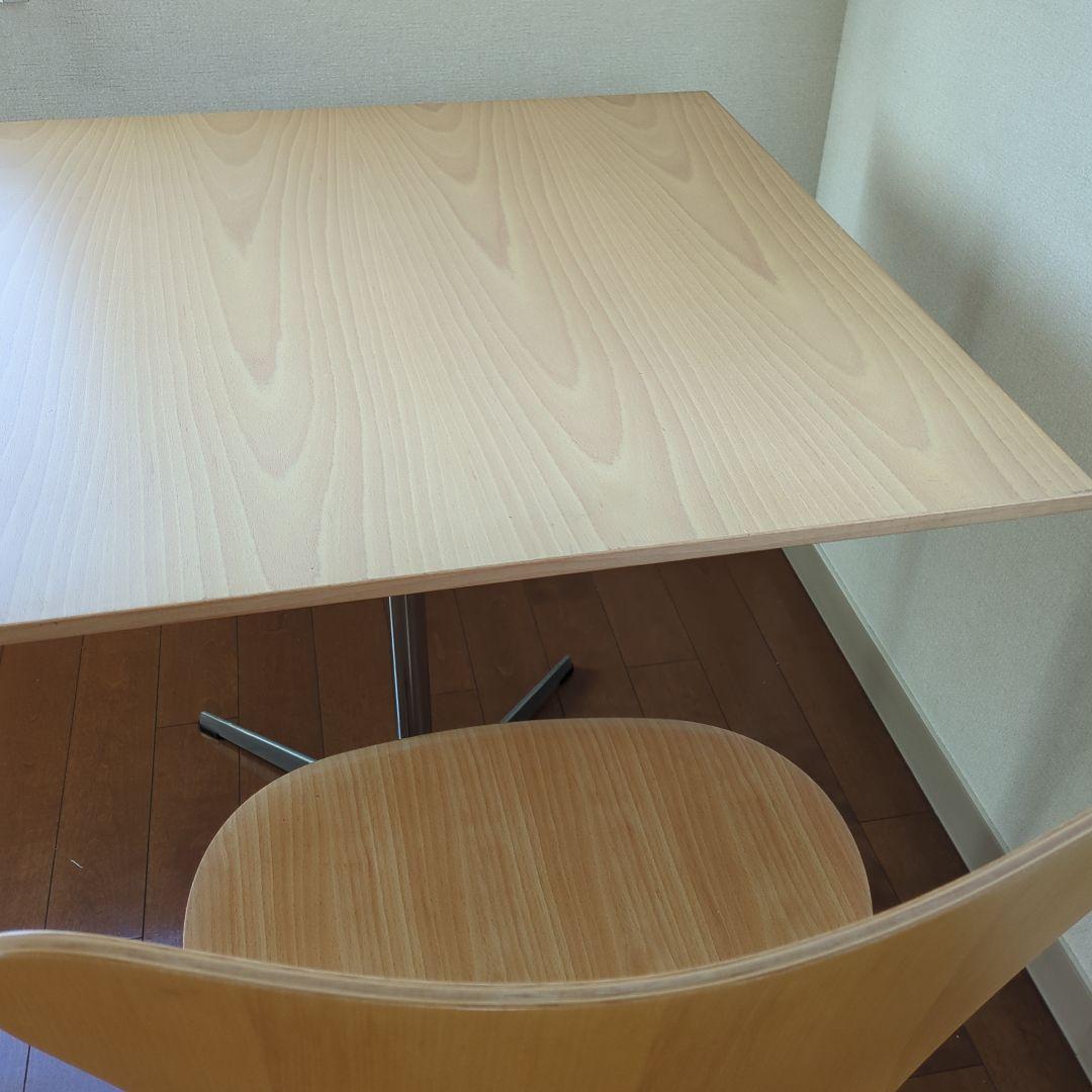 デンマーク　フリッツハンセン　テーブル　正規品　突板　セブンチェアに合う　中古品