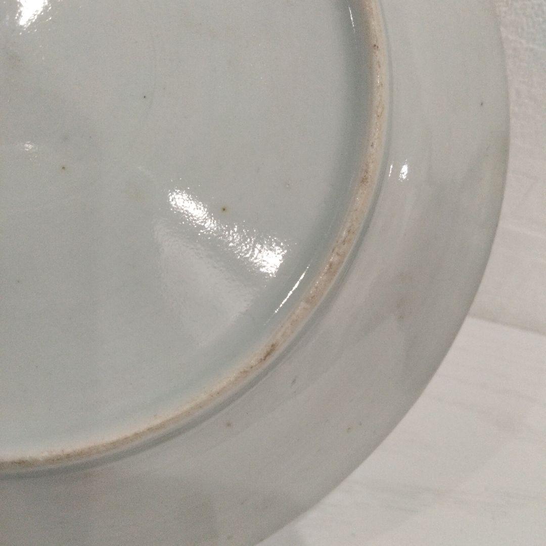 時代古作品　中国　古染付　皿　E